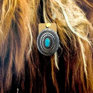 Western turquoise ring